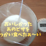 再び、ピザが食べたい！