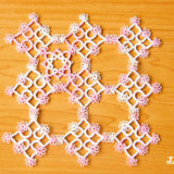 『Easy Tatting』から四角いモチーフは好きだけど